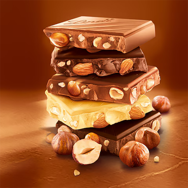 Lindt Tavoletta Les Grandes Cioccolato Bianco e Mandorle