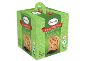 Giampaoli Panettone con Gocce di Cioccolato 400g box