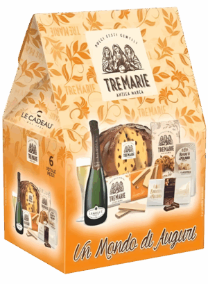 Le Cadeau Strenna Tre Marie 6 Pezzi