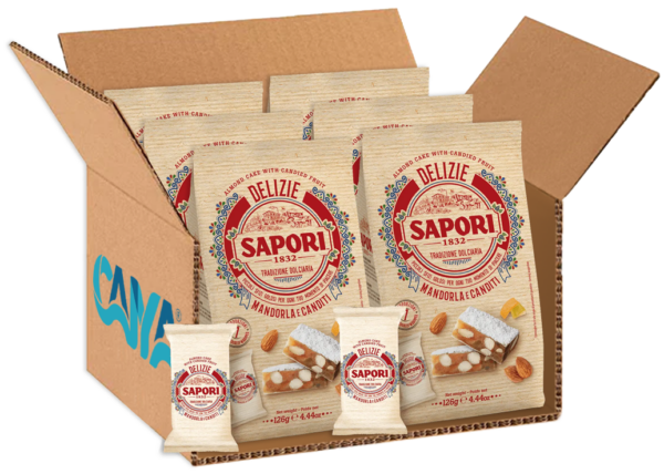 Sapori Delizie Mandorla e Canditi 126g box