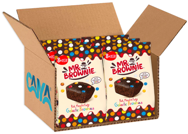 Mr. Brownie Galactic con Confetti al Cioccolato 200g box