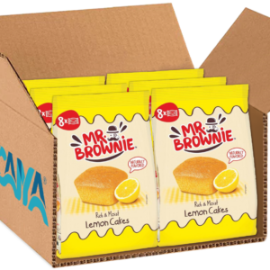 Mr. Brownie Lemon Cakes al Limone 200g box
