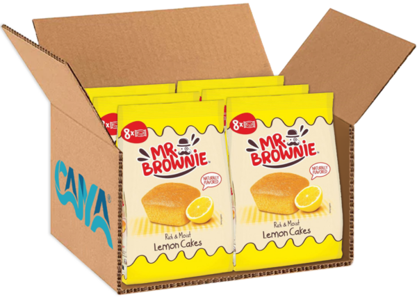 Mr. Brownie Lemon Cakes al Limone 200g box