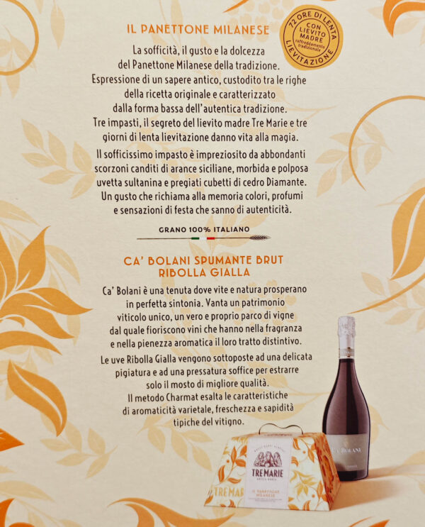 Tre Marie Panettone Incanto di Natale 750g
