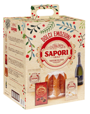 Sapori Confezione Dolce Emozione Pandoro 5 Pezzi ingredienti