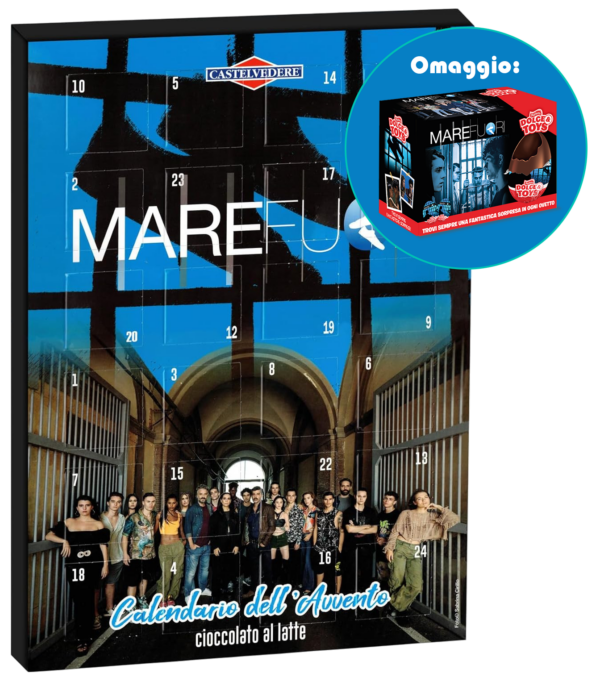Calendario dell'Avvento Mare Fuori 220g + Omaggio