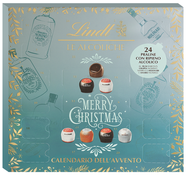 Lindt Calendario dell'Avvento Le Alcoliche 317g