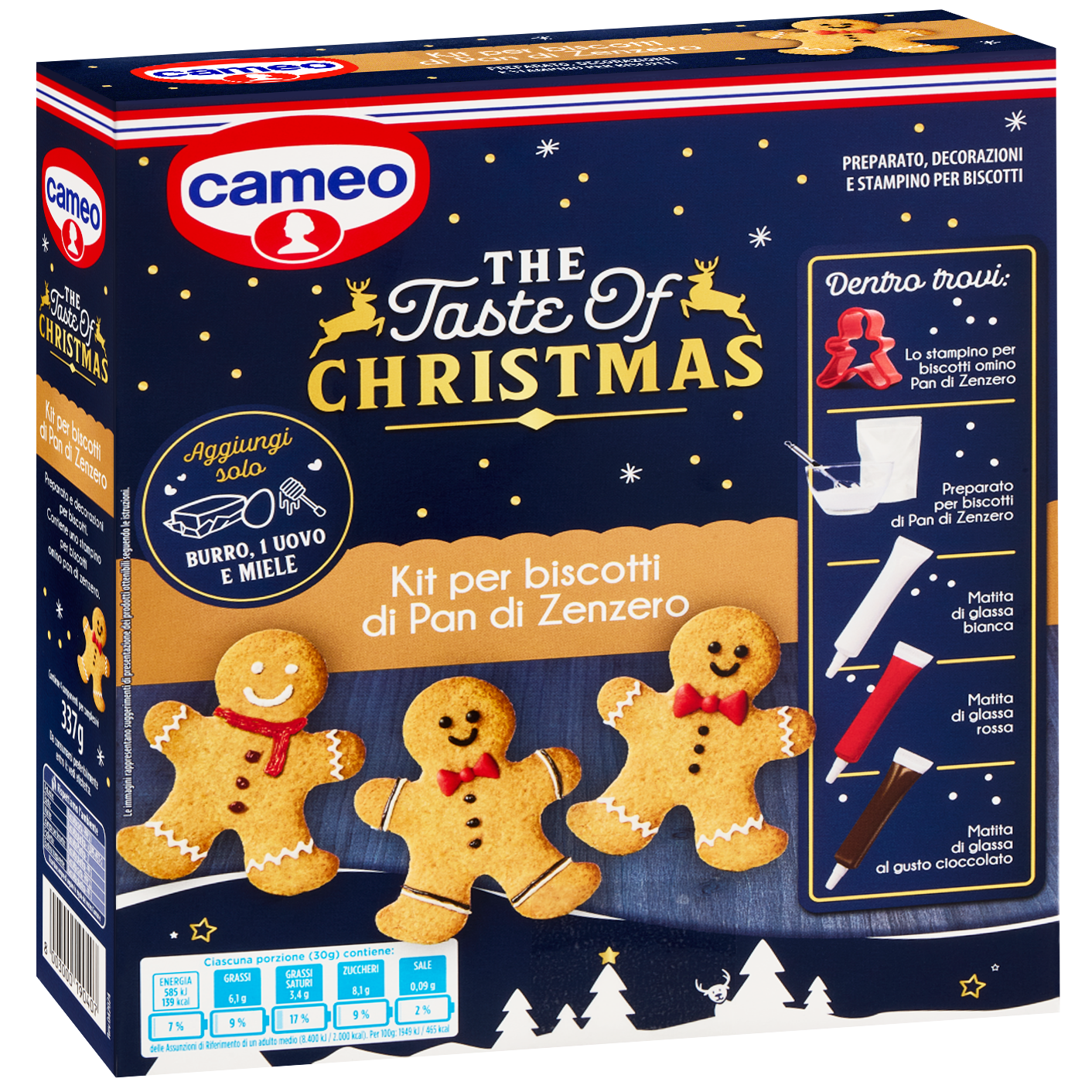 Set 7 Stampi per biscotti natalizi Ibili | Negozio Cucina