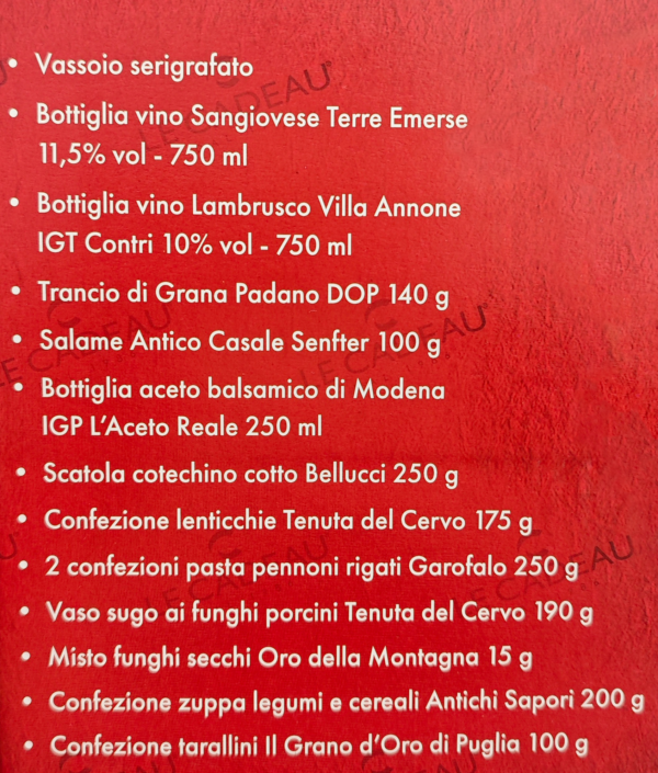Le Cadeau Cesto Goloso 14 Pezzi