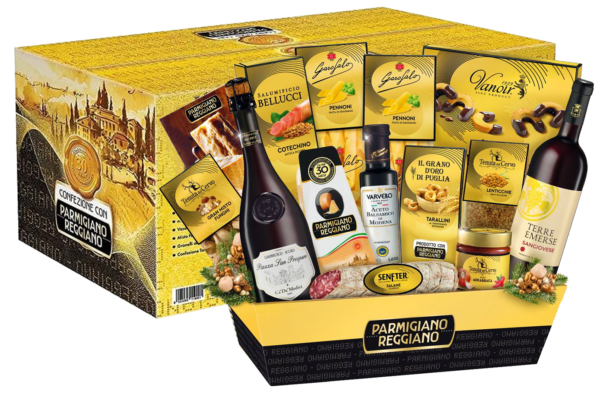 Le Cadeau Cesto Gran Emilia 15 Pezzi