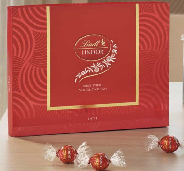 Lindt Lindor Scatola Regalo Latte 312g