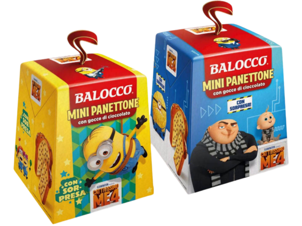 Mini Panettone Cattivissimo Me con Gocce di Cioccolato 100g