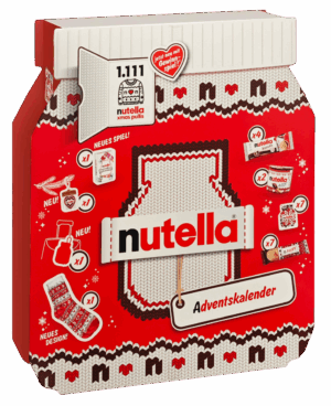 Nutella Calendario dell'Avvento 528g (Versione DE)
