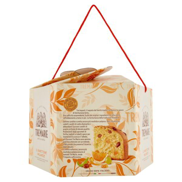 Tre Marie Panettone Milanese Scatola con Laccio 1,5kg
