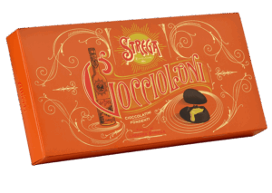 Strega Goccioloni al Cioccolato Fondente Ripieni di Liquore 100g