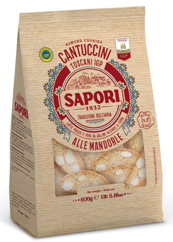 Sapori Cantuccini Toscani alle Mandorle 600g