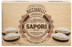 Sapori Ricciarelli Cioccolato e Mandorle 154g
