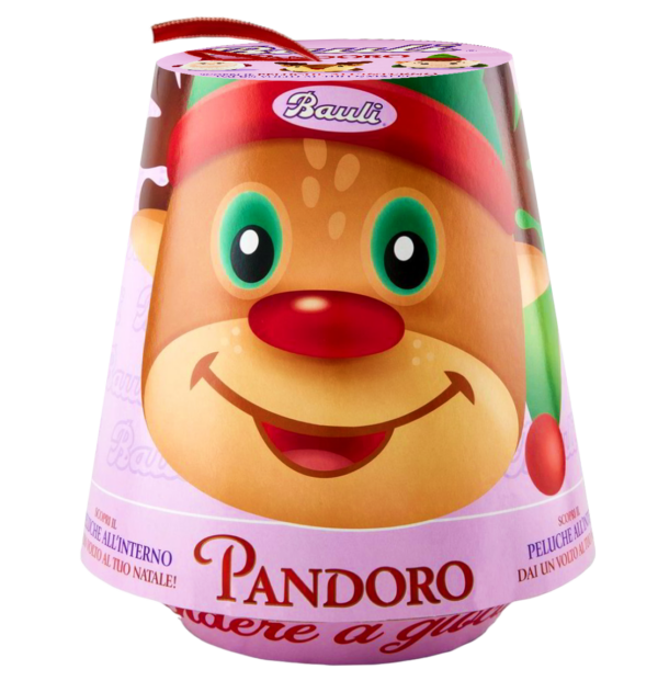 Bauli Pandoro Mascherato con Peluche 500g