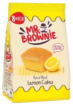 Mr. Brownie Lemon Cakes al Limone 200g