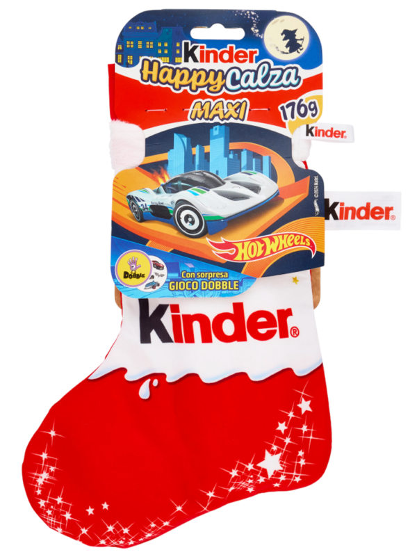 Ferrero Kinder Calza Maxi Hot Wheels 176g