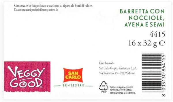 San Carlo Veggy Barrette 32g