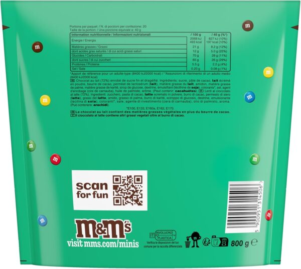 M&M's Minis 800g retro