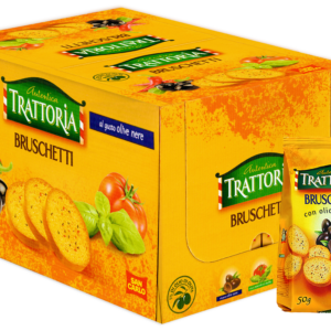 San Carlo Bruschetti "Autentica Trattoria" Crostini Peperoncino e Origano 10x50g box
