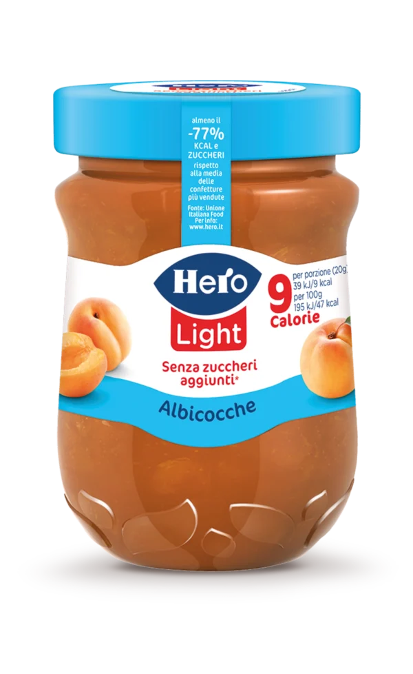 Hero Confettura Light Albicocca 280g