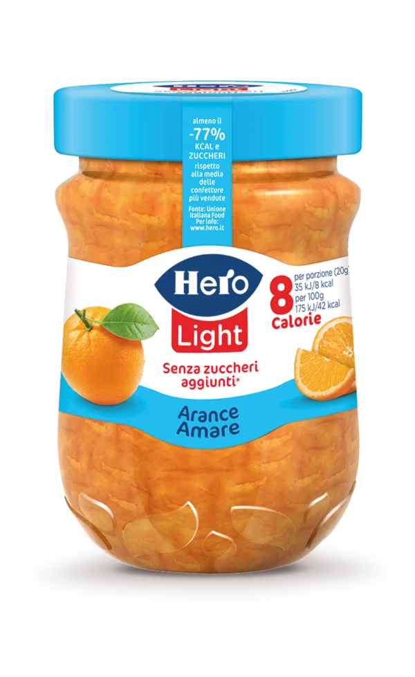 Hero Marmellata Light Arance Amare 280g