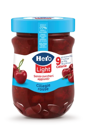 Hero Confettura Light Ciliegie Rosse 280g