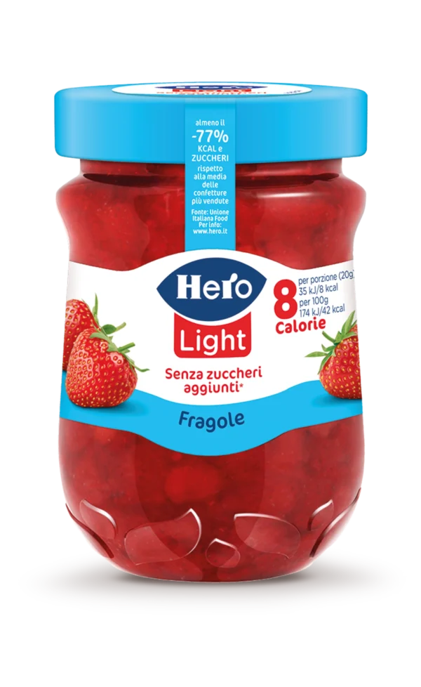 Hero Confettura Light Fragola 280g