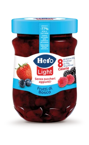 Hero Confettura Light Frutti di Bosco 280g