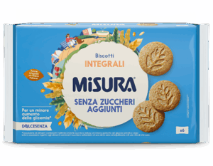 Misura Dolcesenza Biscotti Integrali con Cereali Senza Zuccheri Aggiunti 280g