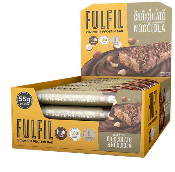 FulFil Barrette Cioccolato e Nocciola Box 15x55g