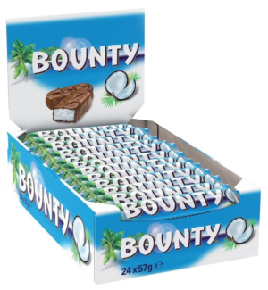 Bounty Barrette al Cocco con Cioccolato al Latte Box 24x57g