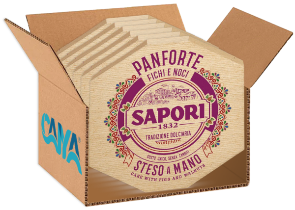 Sapori Panforte Fichi e Noci 280g box