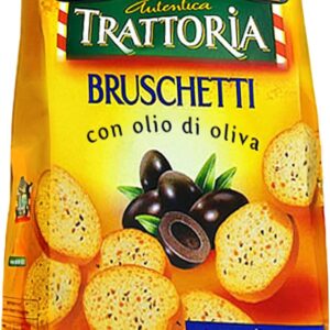 San Carlo Bruschetti Autentica Trattoria Crostini Olive Nere Box 10x50g
