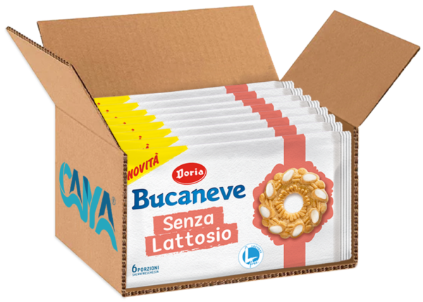 Doria Bucaneve Biscotto Senza Lattosio 265g box