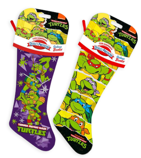 Dolci Preziosi Calza Tartarughe Ninja 170g