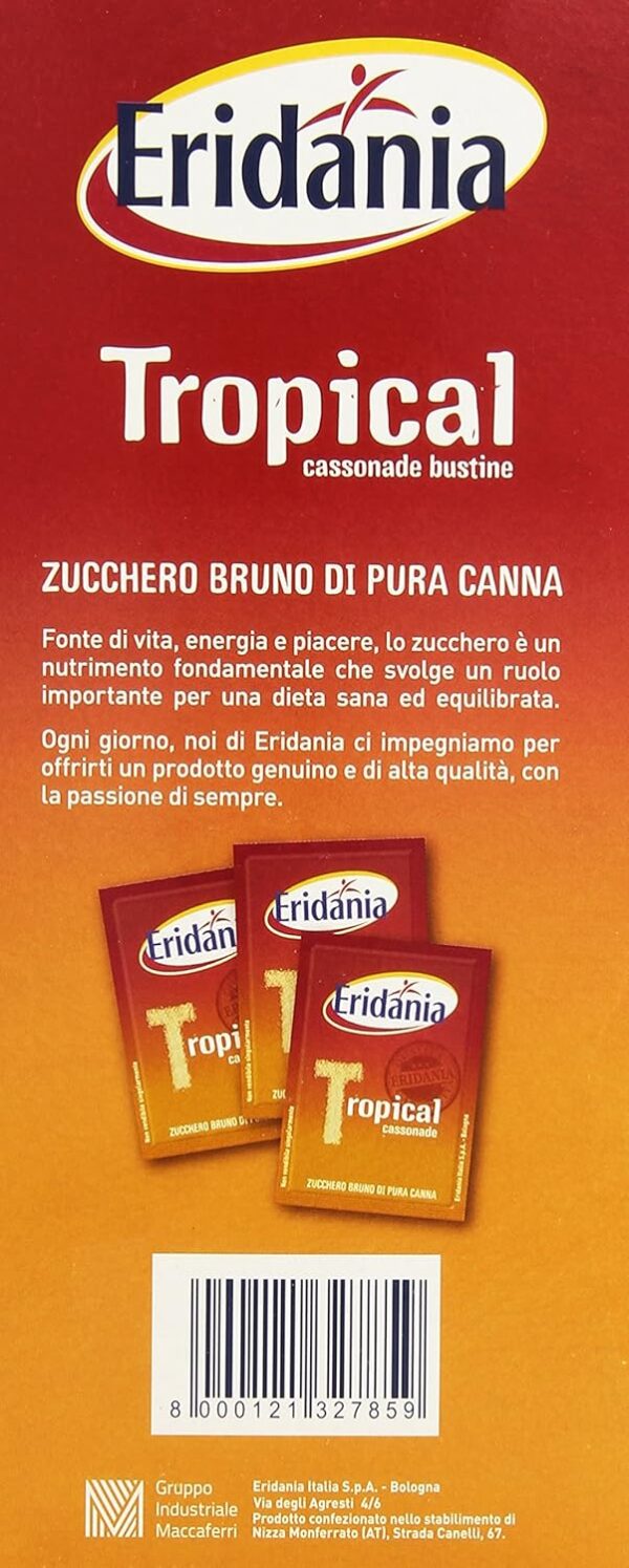 Eridania Zucchero di Canna in bustine 750g