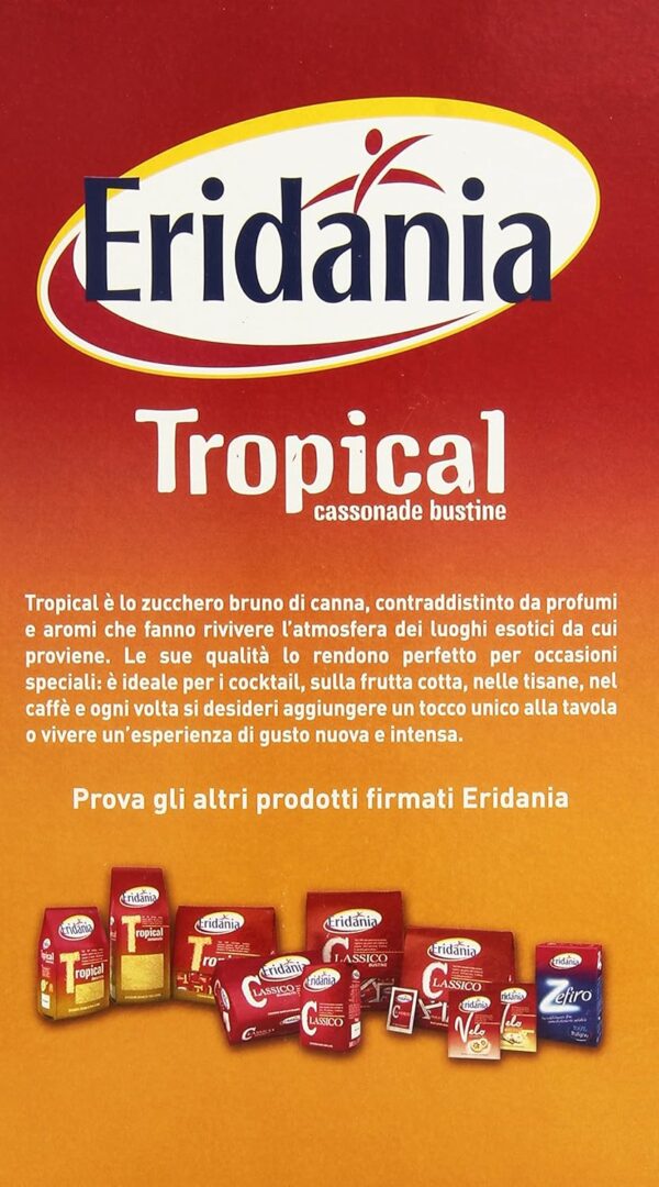 Eridania Zucchero di Canna in bustine 750g