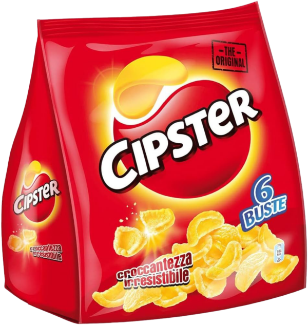 Cipster Maxi Confezione Patatine 132gr