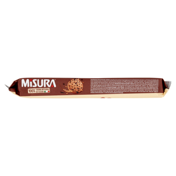 Misura Fibrextra Biscotti Farina Integrale con Gocce Cioccolato 280g