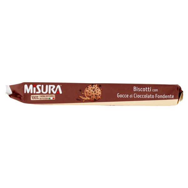 Misura Fibrextra Biscotti Farina Integrale con Gocce Cioccolato 280g