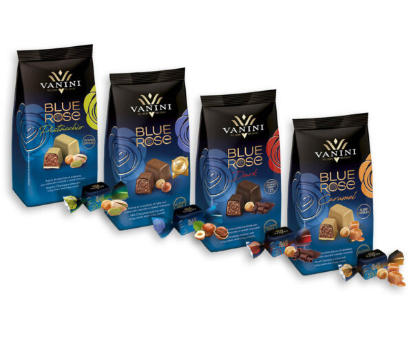 Vanini Blue Rose Praline 120g