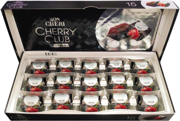 Mon Cheri Vodka Cherry Club 15 pezzi 157g
