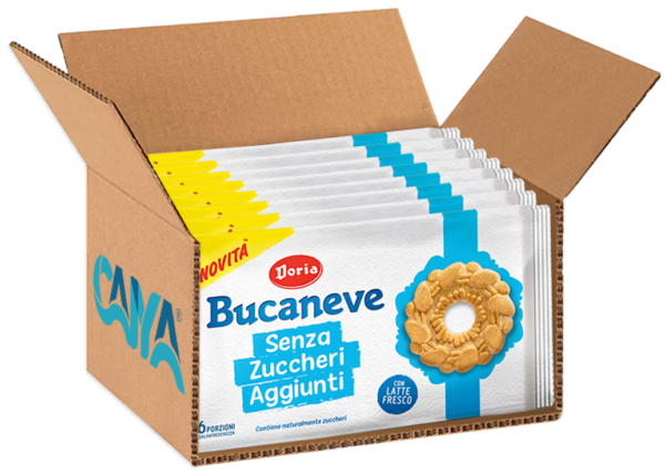 Doria Bucaneve Biscotto Senza Zuccheri Aggiunti 263g box