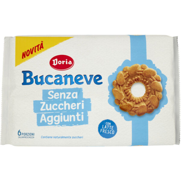 Doria Bucaneve Biscotto Senza Zuccheri Aggiunti 263g