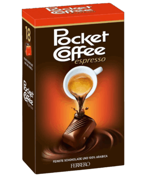 Pocket Coffee Espresso T18, 225g