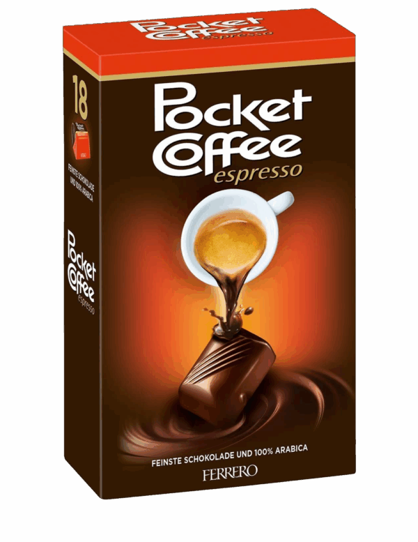 Pocket Coffee Espresso T18, 225g